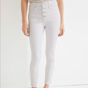 10" High-Rise Skinny Crop Jeans